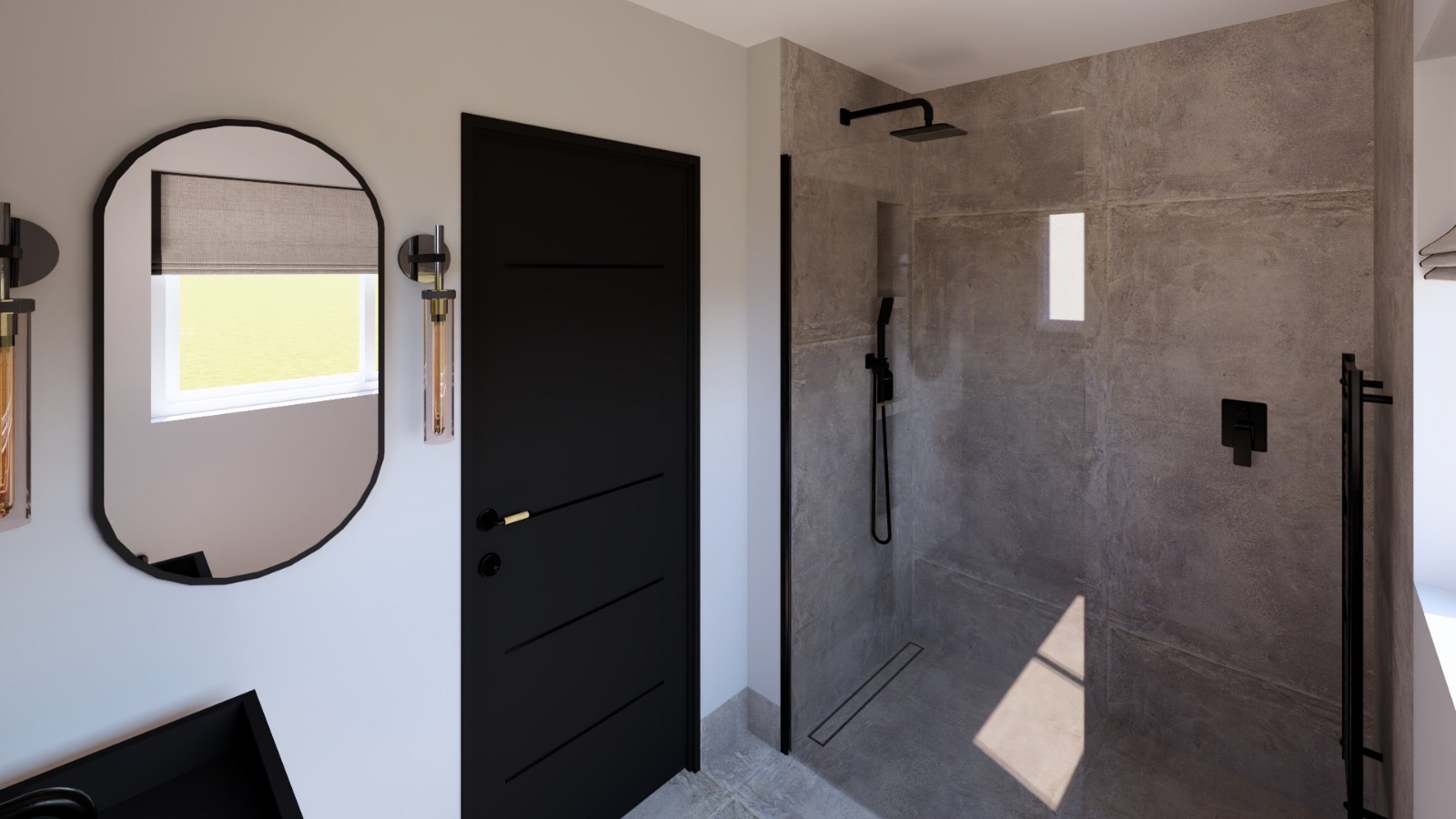 The Guest Shower Room, Design visual